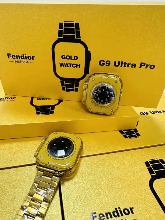 G9 Ultra Pro / S9 Ultra Max Smart Watch (Golden Edition)