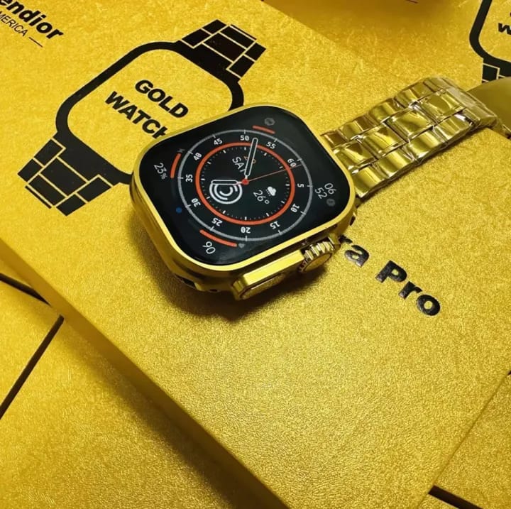 G9 Ultra Pro / S9 Ultra Max Smart Watch (Golden Edition)