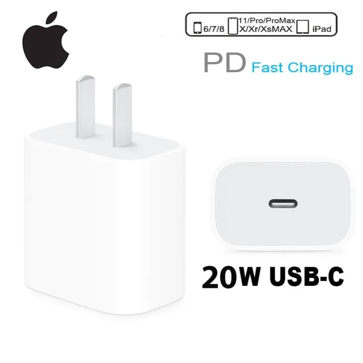 iPhone 20W USB C Power Adapter Data