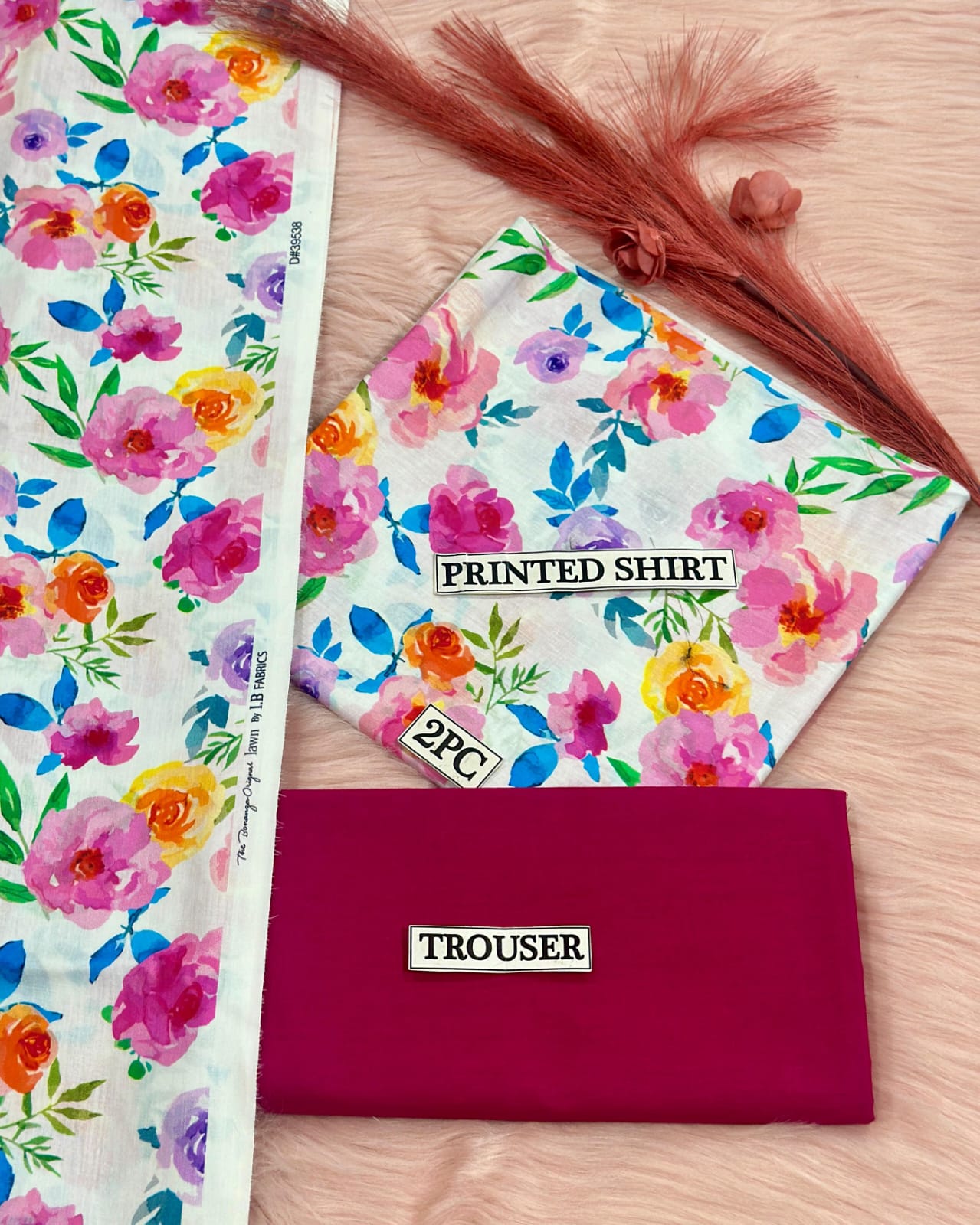 LAWN PRINTED COLLECTION BONANZA REPLICA LAWN 2pc