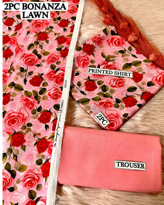 LAWN PRINTED COLLECTION BONANZA REPLICA LAWN 2pc