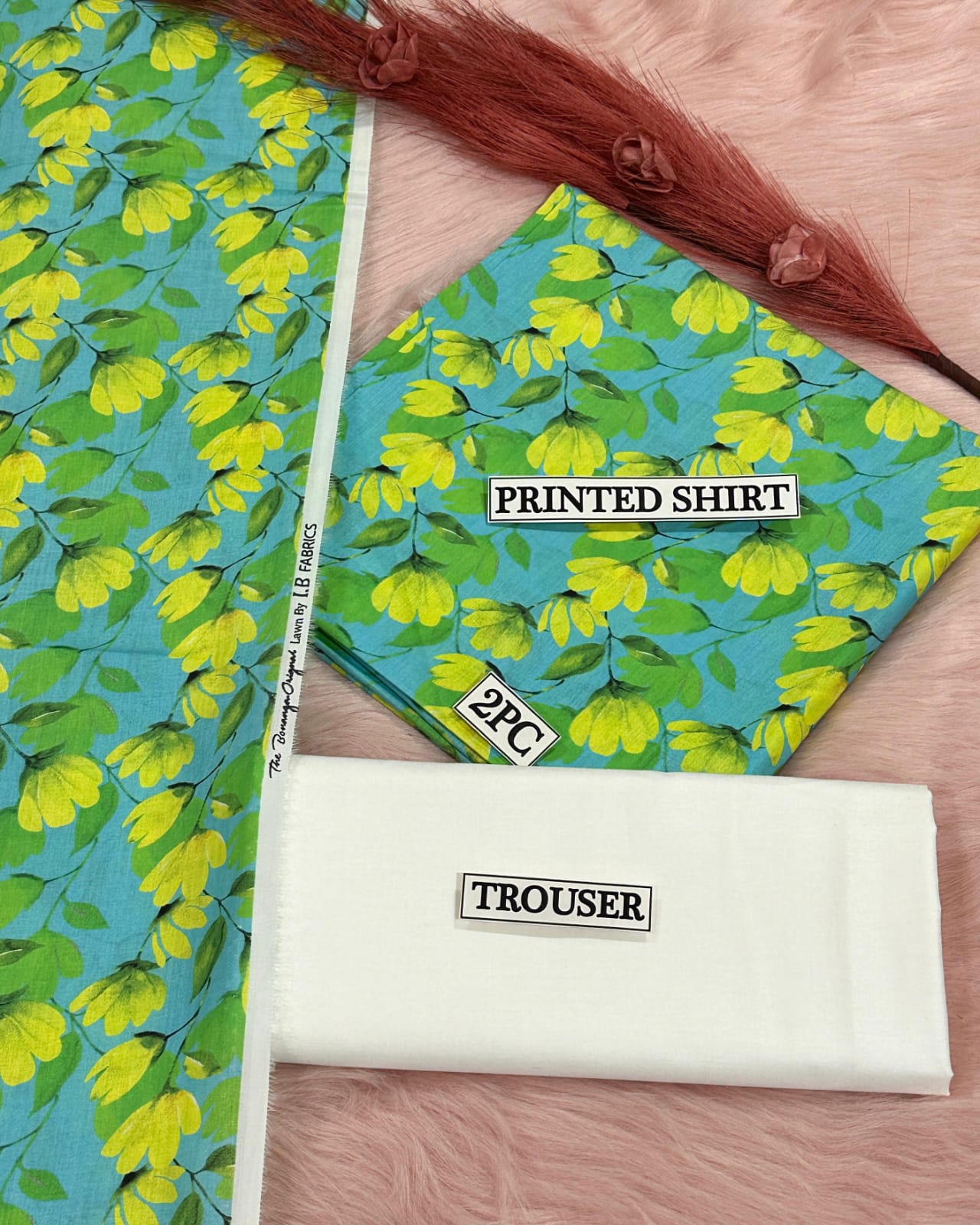 LAWN PRINTED COLLECTION BONANZA REPLICA LAWN 2pc