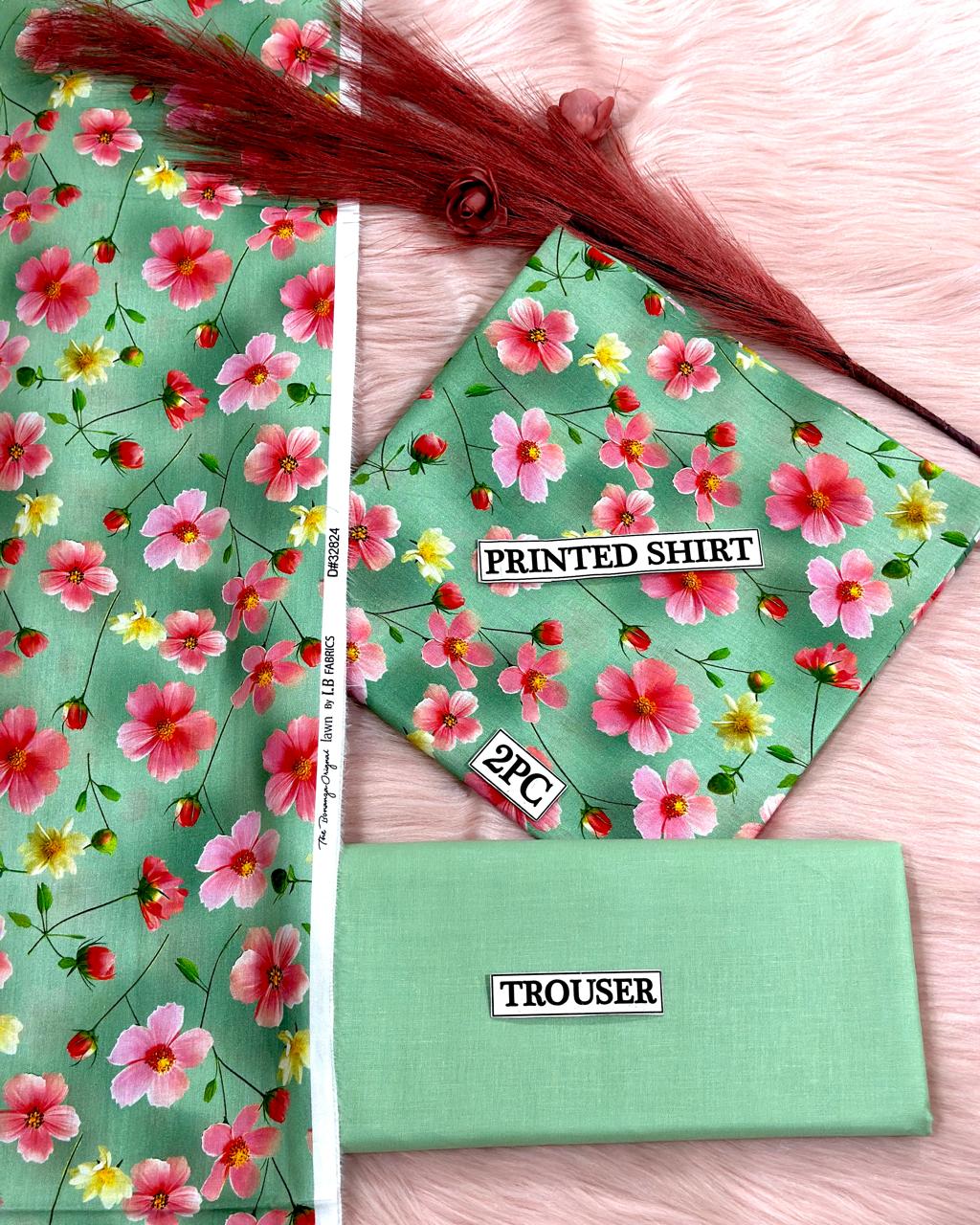 LAWN PRINTED COLLECTION BONANZA REPLICA LAWN 2pc