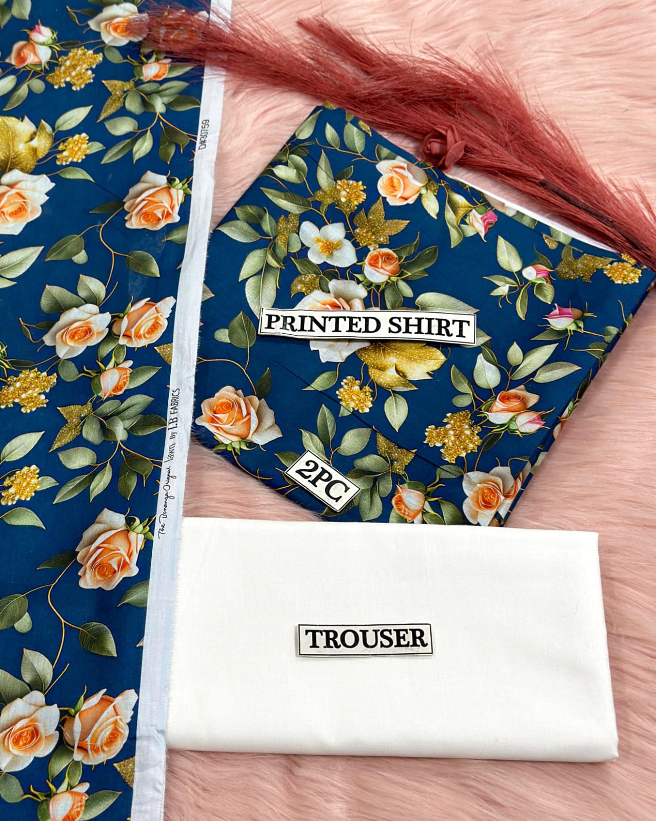LAWN PRINTED COLLECTION BONANZA REPLICA LAWN 2pc