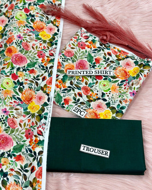 LAWN PRINTED COLLECTION BONANZA REPLICA LAWN 2PC