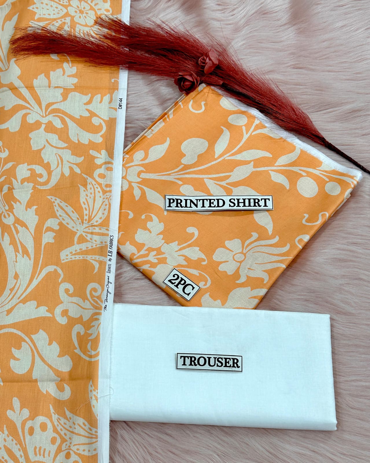 LAWN PRINTED COLLECTION BONANZA REPLICA LAWN 2pc