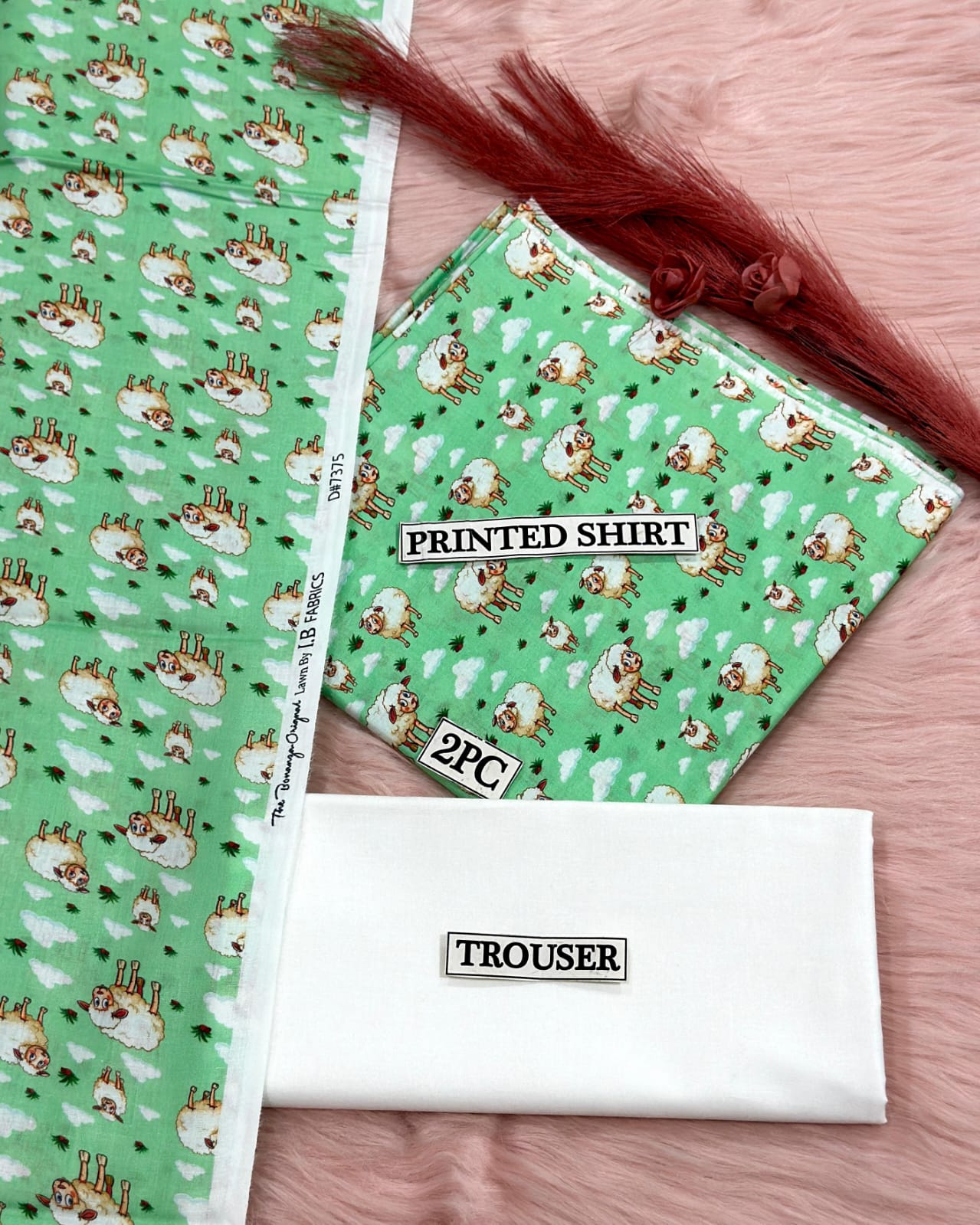 LAWN PRINTED COLLECTION BONANZA REPLICA LAWN 2pc