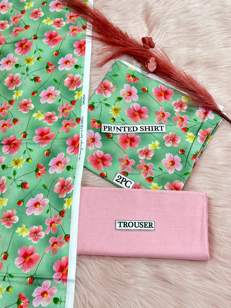 LAWN PRINTED COLLECTION BONANZA REPLICA LAWN 2pc
