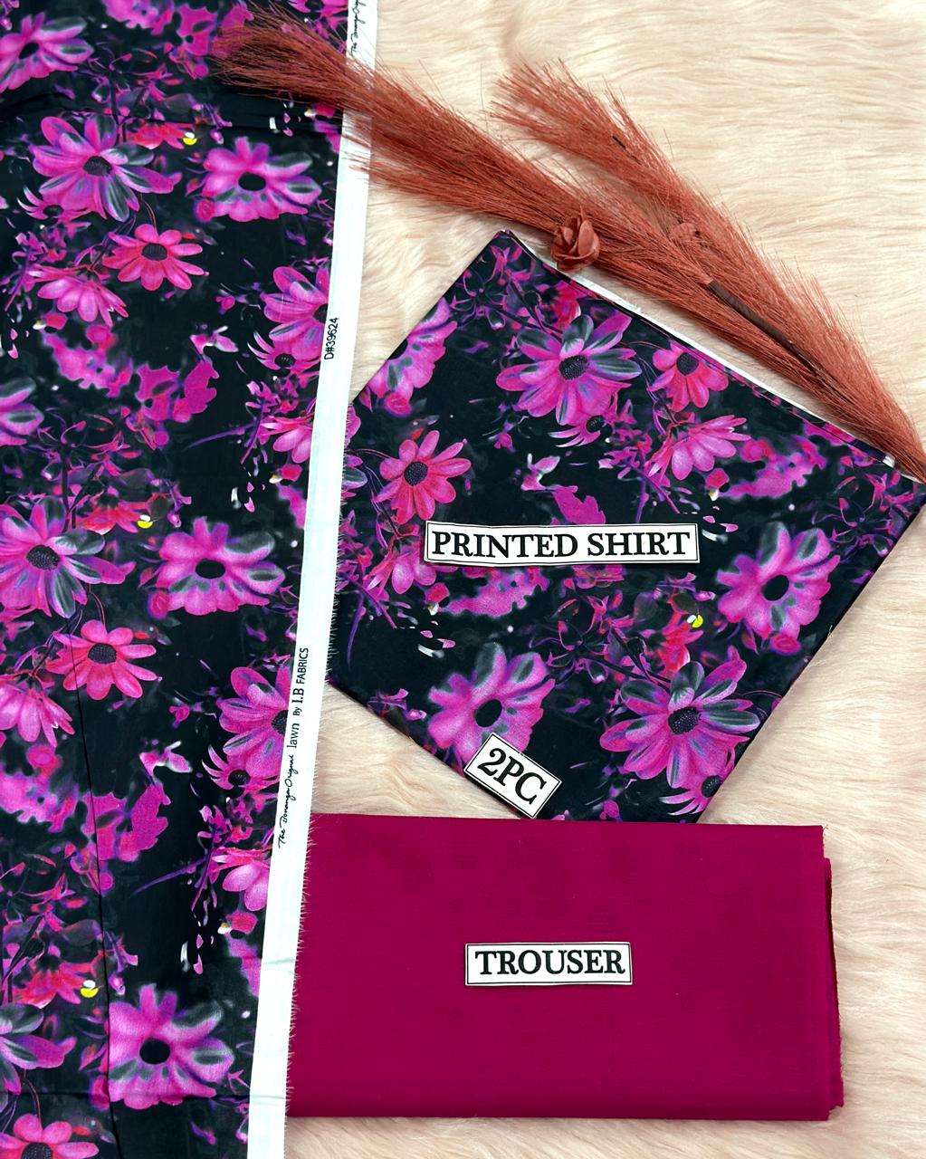 LAWN PRINTED COLLECTION BONANZA REPLICA LAWN 2pc