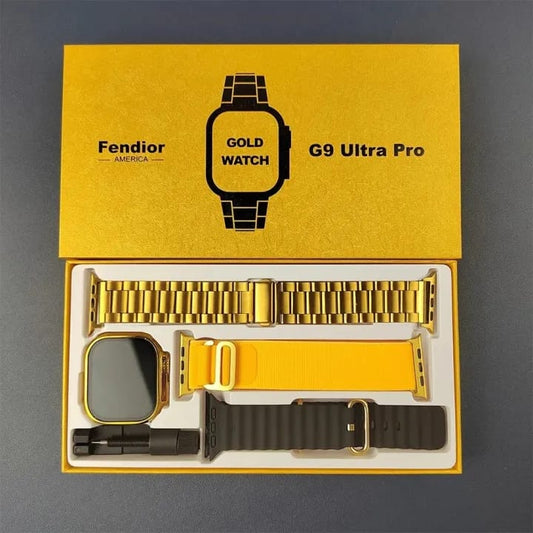 G9 Ultra Pro / S9 Ultra Max Smart Watch (Golden Edition)
